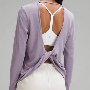 lululemon Twist-Back Soft Ribbed Long Sleeve